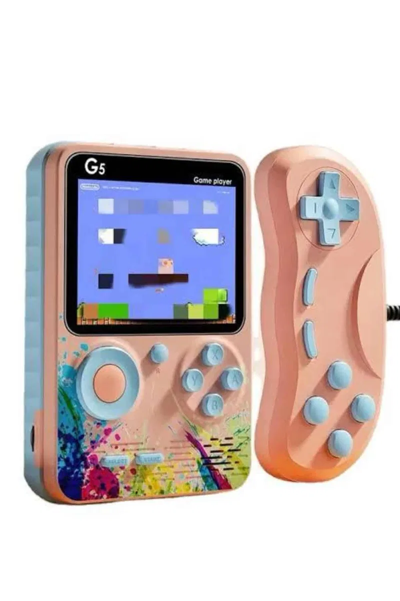 Game Box Mini 500 Adet Retro Oyun Taşınabilir Oyun Konsolu görsel 4