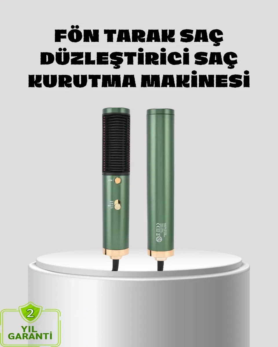 Güçlü İyonik Saç Kurutma Makinesi 3 Kademeli Isı ve 360° Dönebilen Kablo