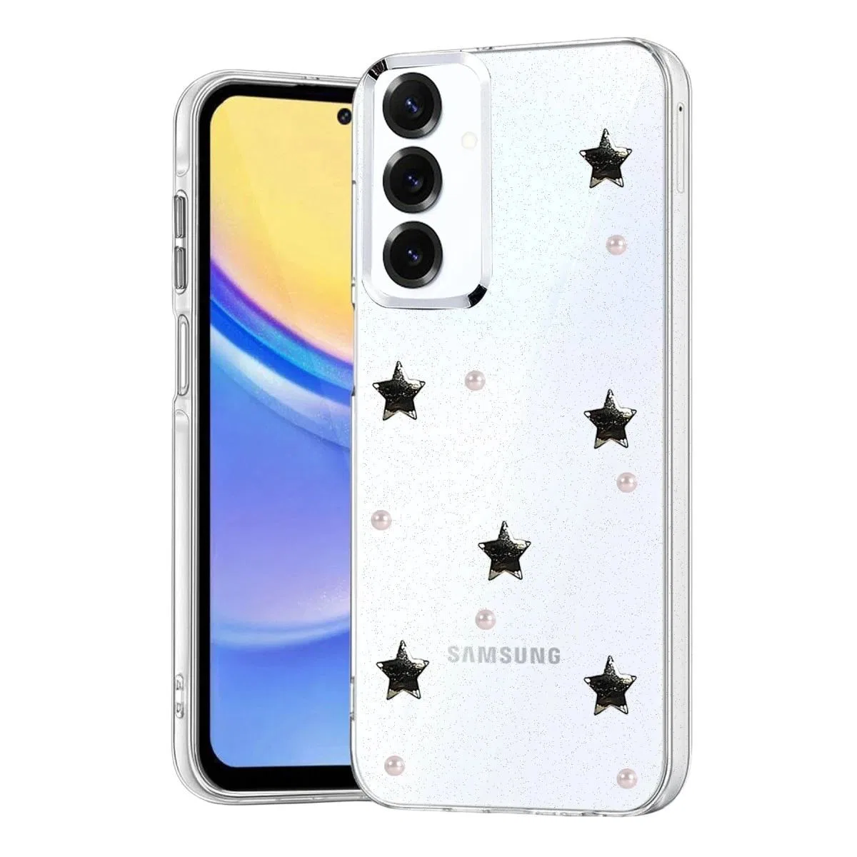 Samsung Galaxy A57 5g Fiyonk Desenli Kapak - Desen 7 görsel 2