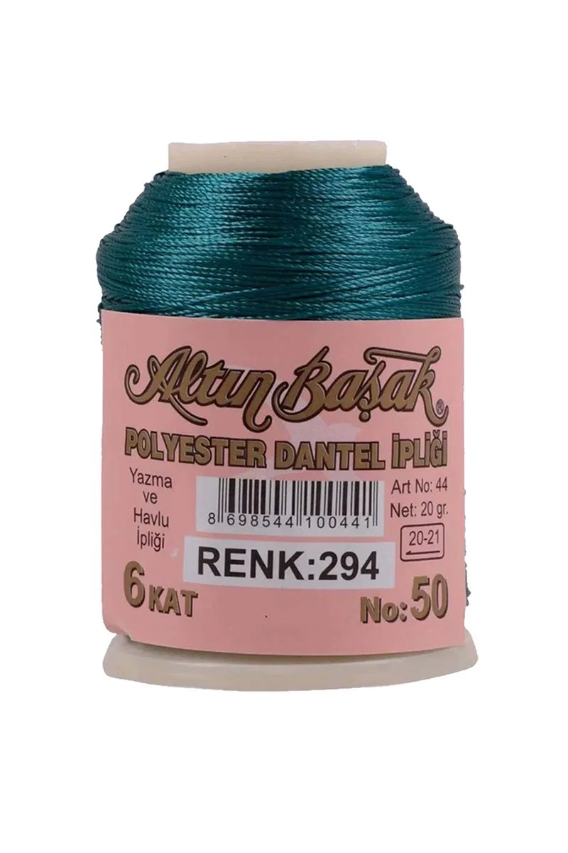 3 Adet Altınbaşak Oya ve Dantel İpi 20 gr - Royaleks - No: 294 görsel 3
