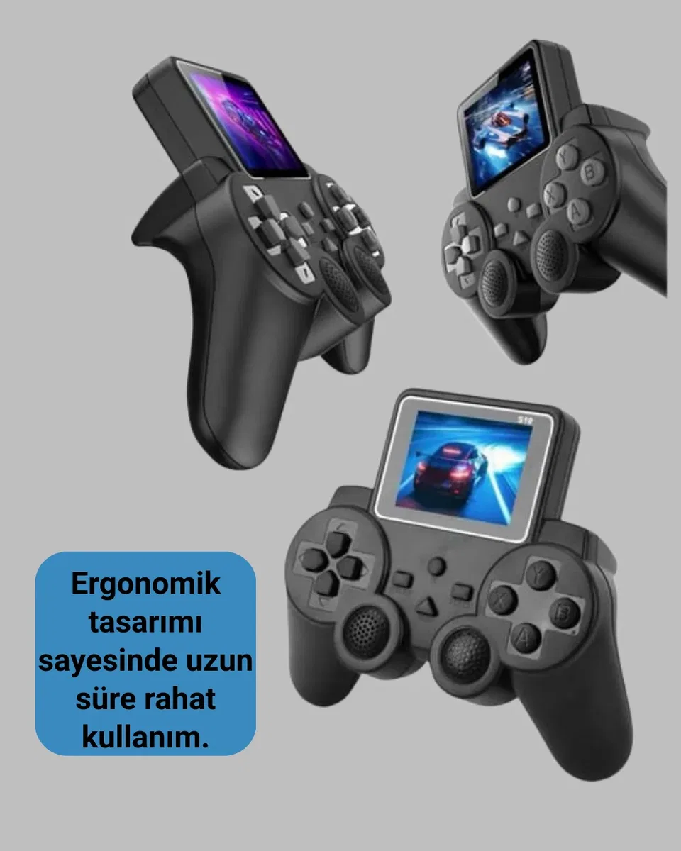 S10 Gamepad HDMI TV Bağlantılı 520 Klasik Retro Oyun 2025 Seri Orijinal Yeni Nesil görsel 5