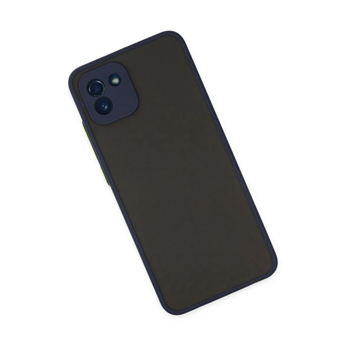 Samsung Galaxy A03 Kılıf Montreal Silikon Kapak - Lacivert görsel 3