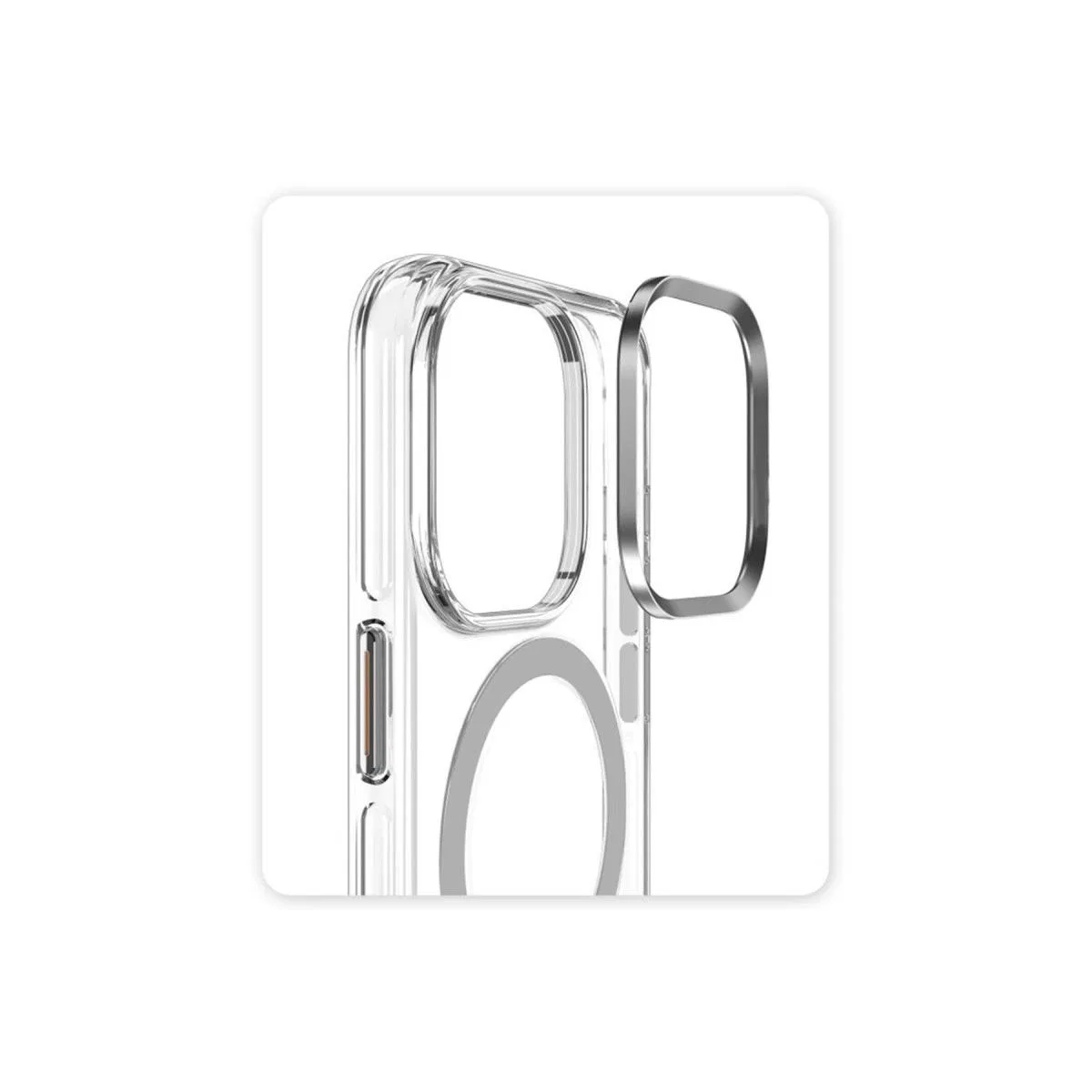 Joko Apple İphone 16 Pro Crystal Magsafe Kapak - Şeffaf görsel 3