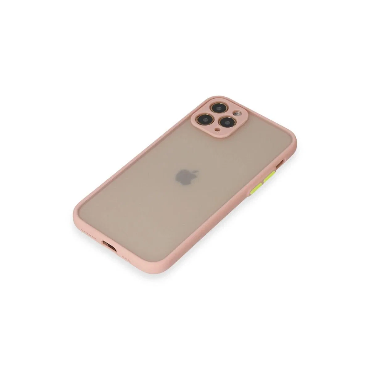 Apple İphone 11 Pro Kılıf Montreal Silikon Kapak - Pembe görsel 4