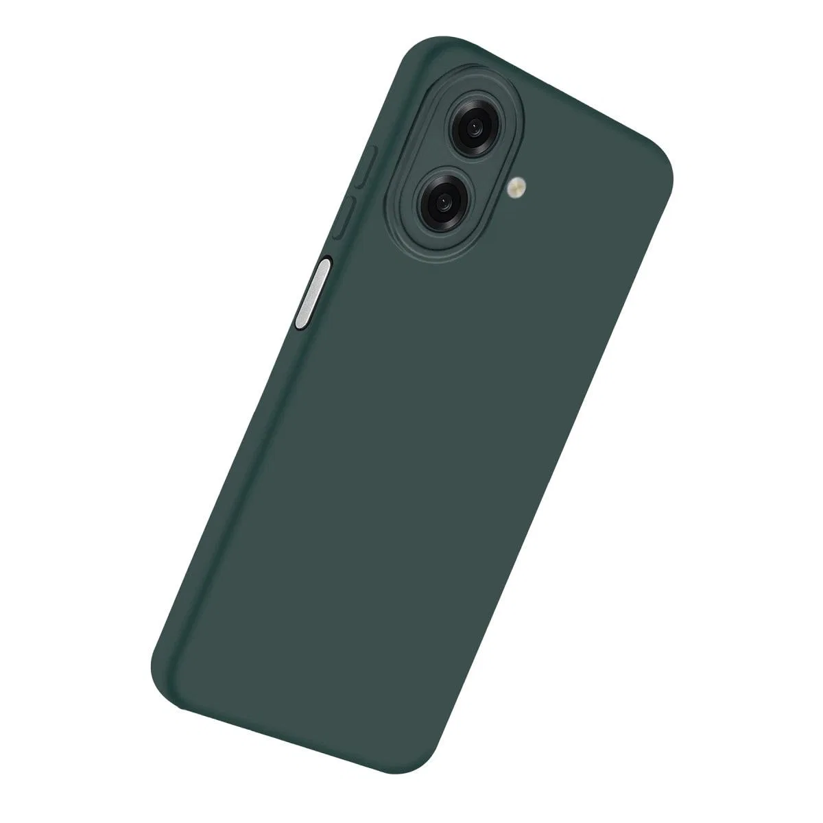 Samsung Galaxy A07 4g Nano İçi Kadife Silikon - K. yeşil görsel 4