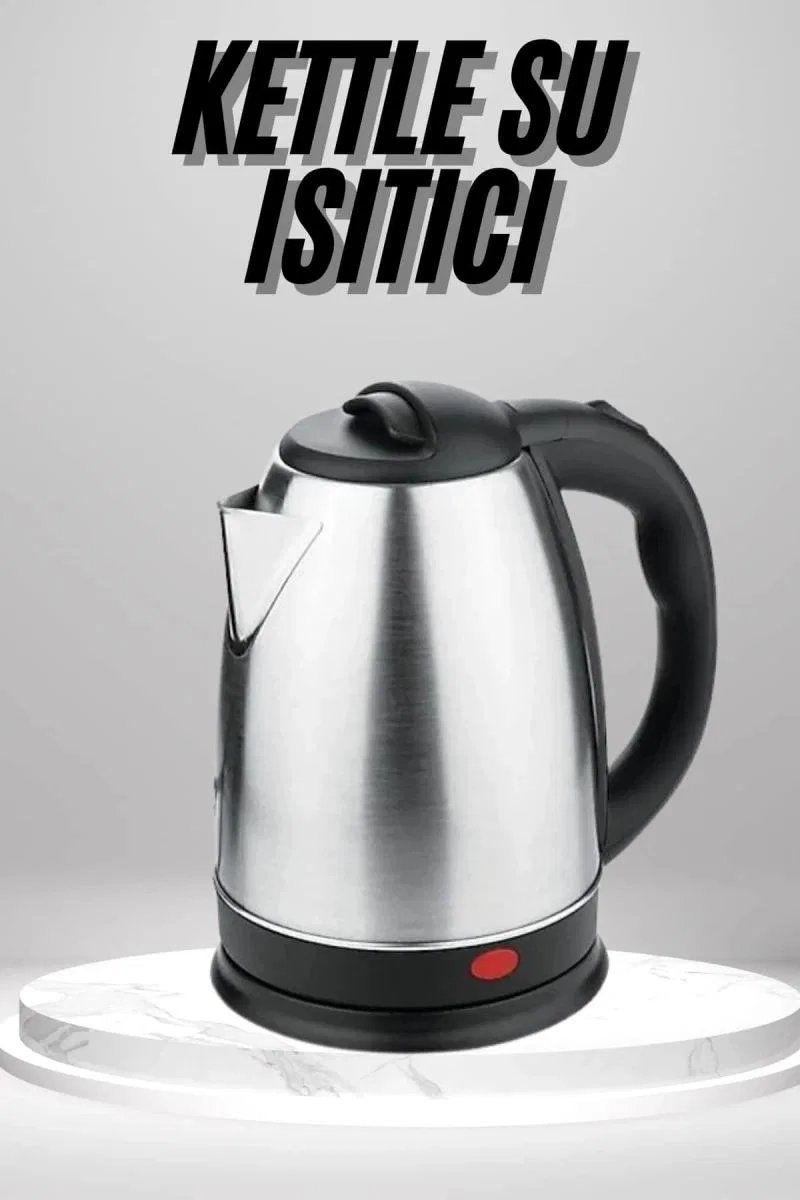 Su Isıtıcı 220 - 240 V Paslanmaz Çelik Kettle Uzun Ömürlü 2000 Watt