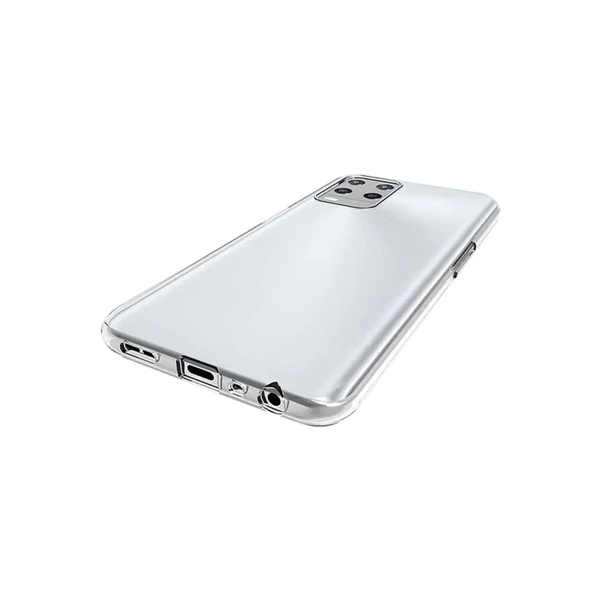 Oppo A54 4g Kılıf Deluxe 2mm Şeffaf Silikon - Şeffaf görsel 2