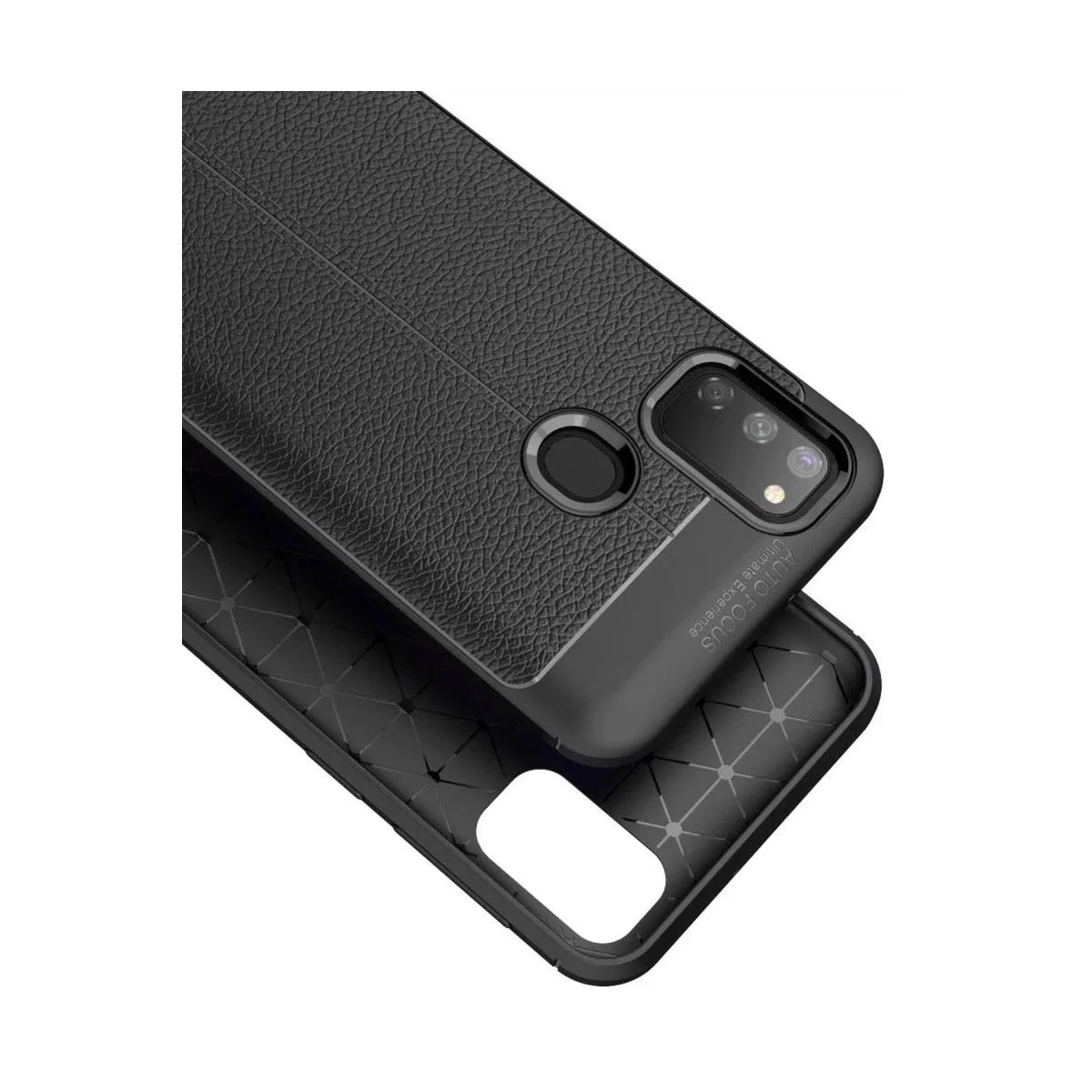 Samsung Galaxy M30s Kılıf Auto Focus Kapak - Kırmızı görsel 3