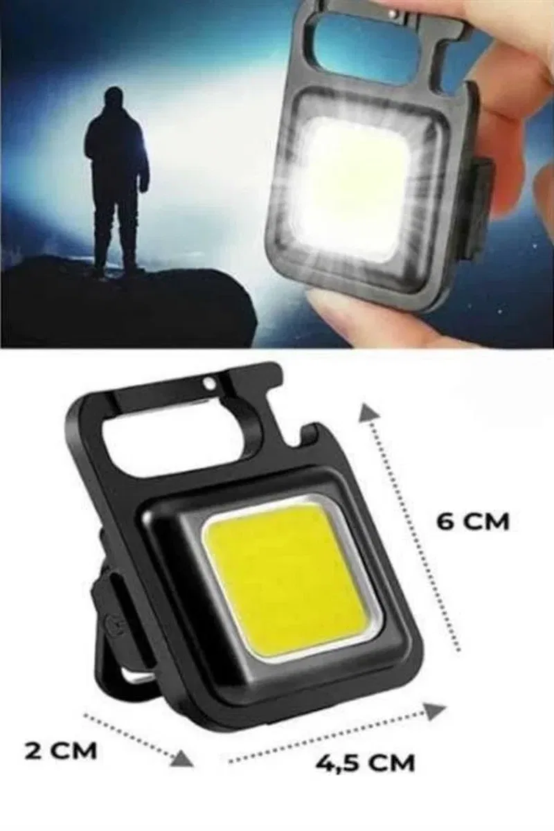 Mıknatıslı Parlak Led Işık 3 Fonksiyonlu Şarj edilebilir Ledli Mini Taşınabilir görsel 5