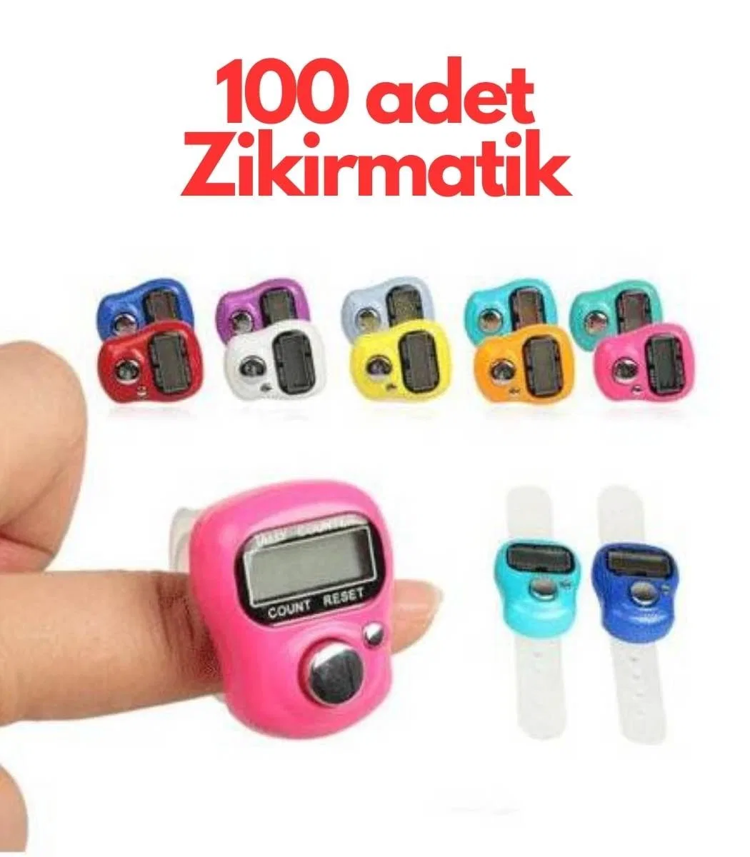 Yüzük Zikir Matik ( 100 Adet ) görsel 2