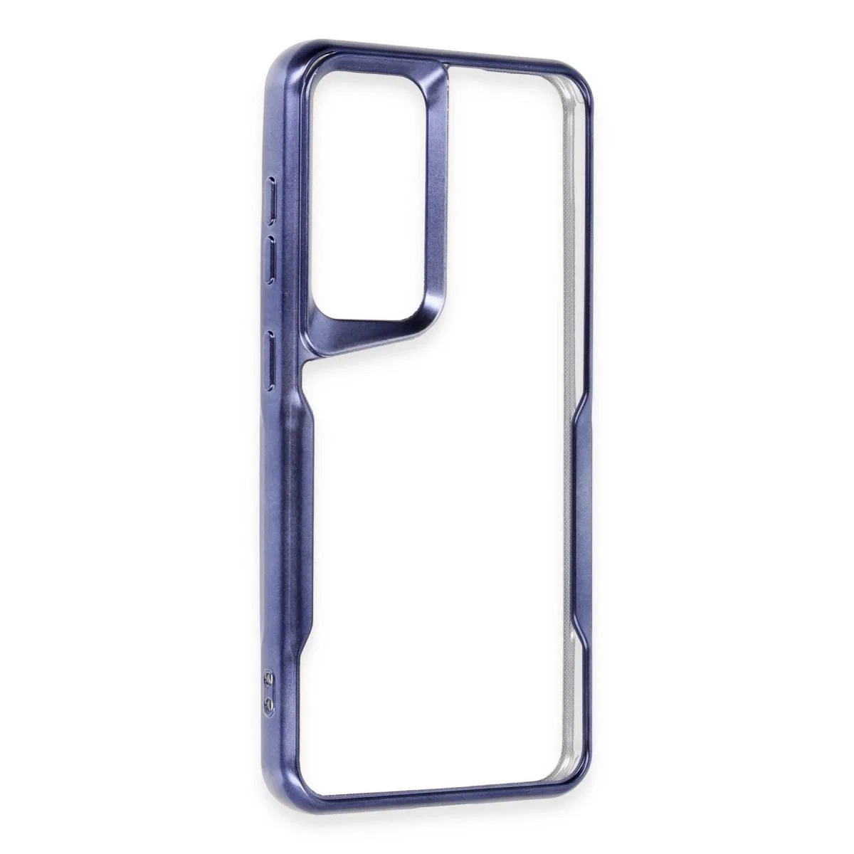 Samsung Galaxy S24 Kılıf Boyi Silikon Kapak - Lacivert görsel 2