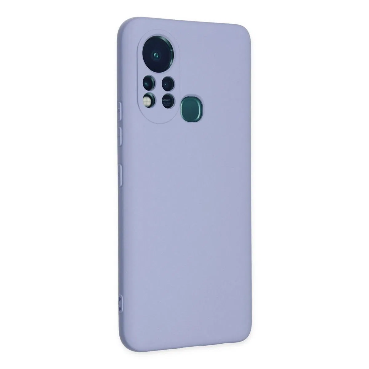 İnfinix Hot 11s Kılıf Nano İçi Kadife Silikon - Lila görsel 2