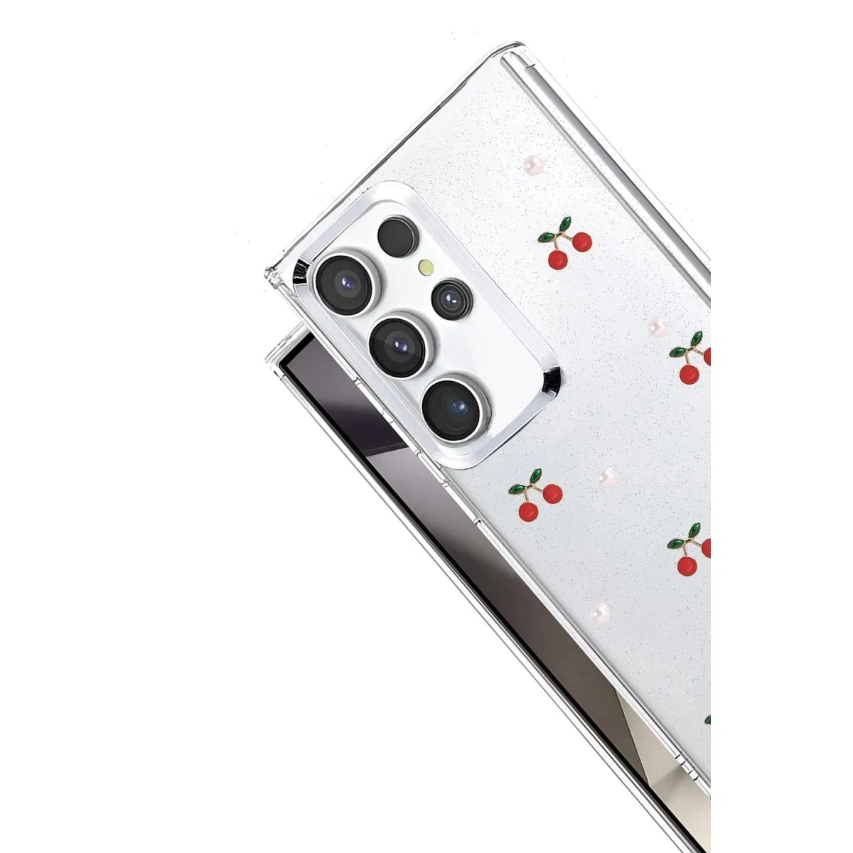 Samsung Galaxy S24 Ultra Fiyonk Desenli Kapak - Desen 9 görsel 3