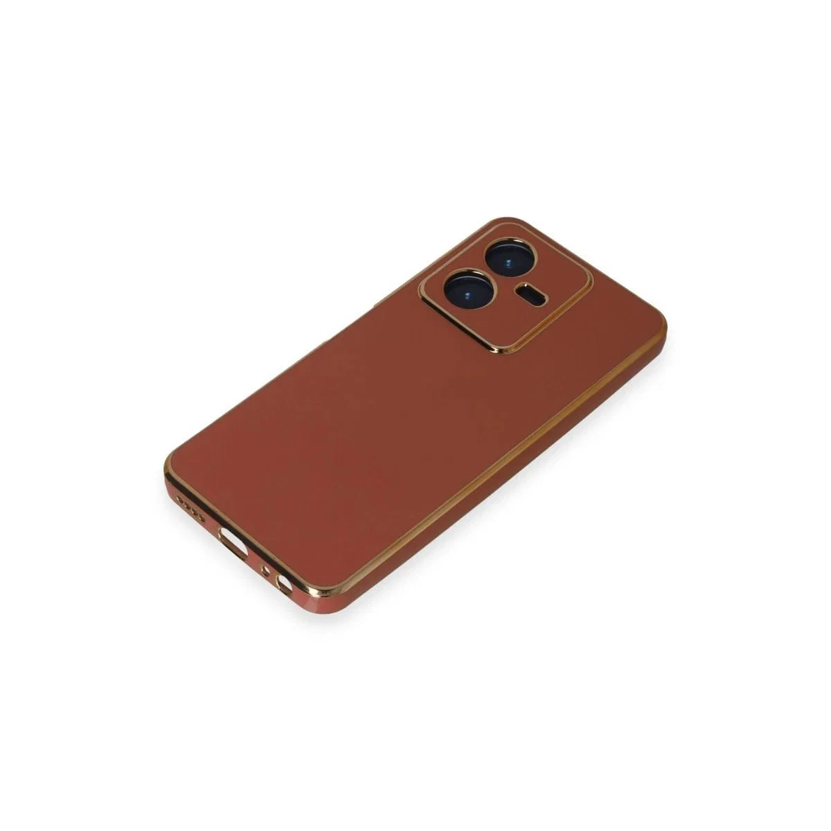 Vivo Y22 2022 Kılıf Volet Silikon - Kırmızı görsel 4