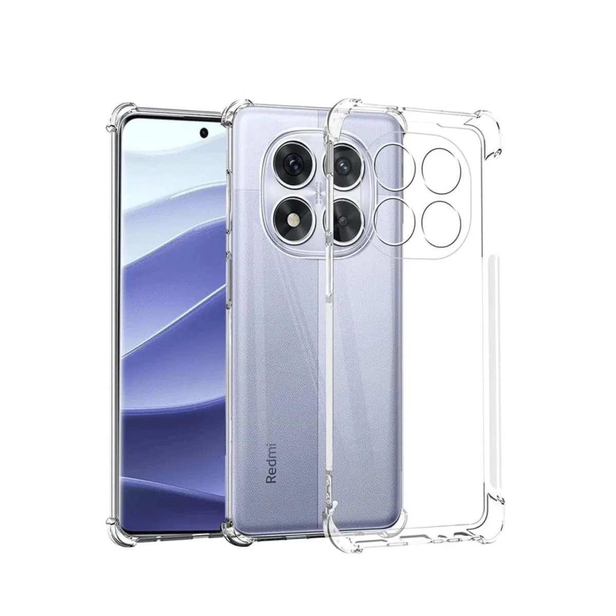 Xiaomi Redmi Note 14 Pro 5g Kılıf Lüx Şeffaf Silikon görsel 4