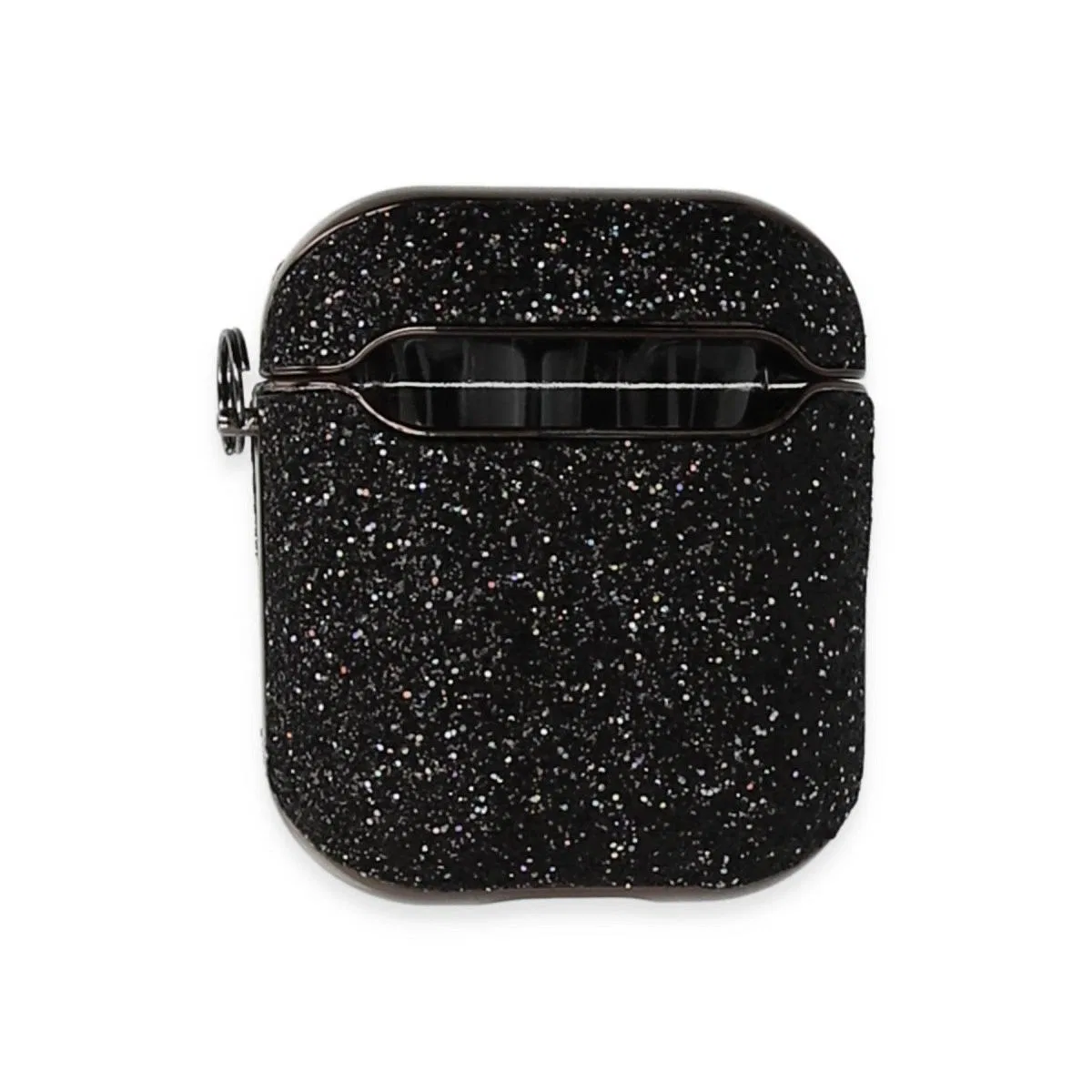 Apple Airpods 2 (2. nesil) Spell Simli Kılıf - Siyah görsel 3