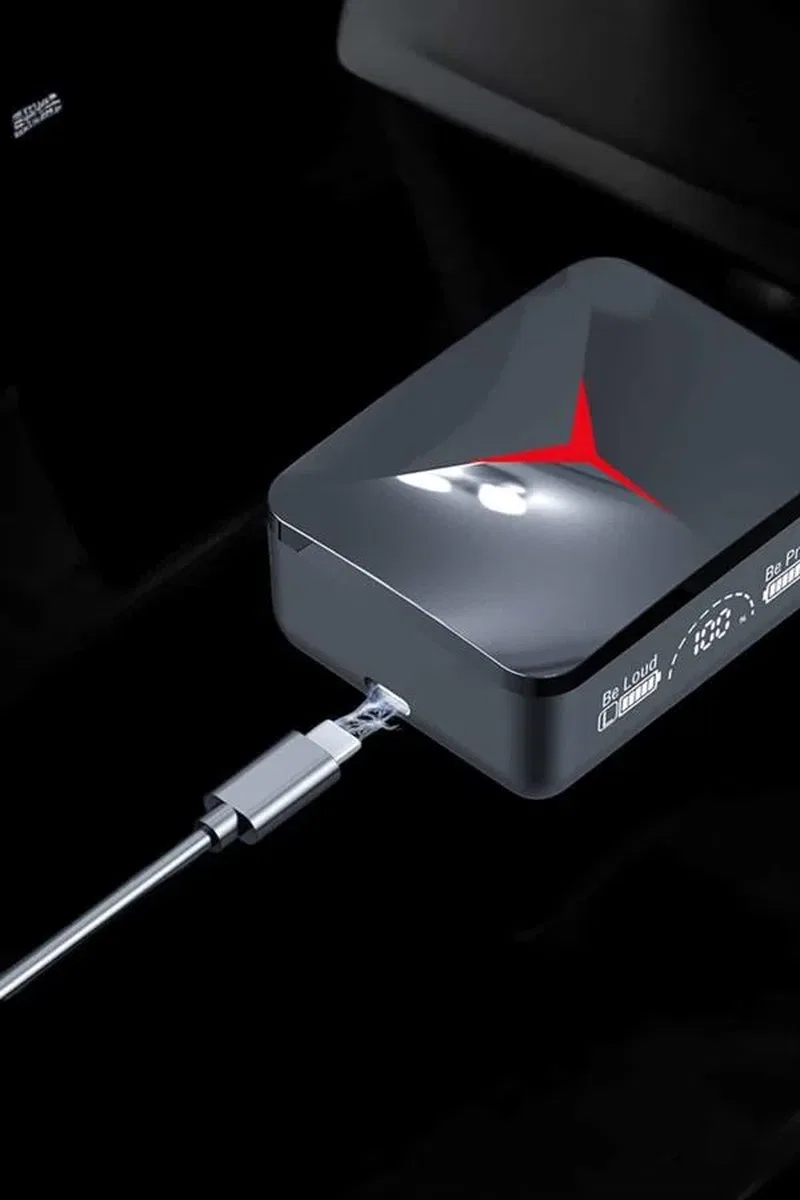 Yeni Nesil Powerbankli Bluetooth Bağlantılı Kablosuz Kulaklık görsel 3