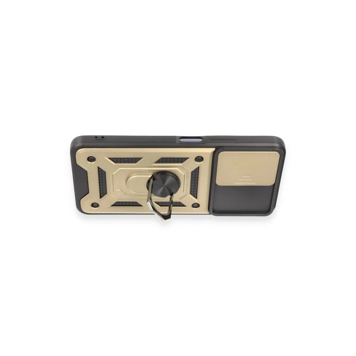 Xiaomi Redmi Note 12 5g Kılıf Pars Lens Yüzüklü Silikon - Gold görsel 3