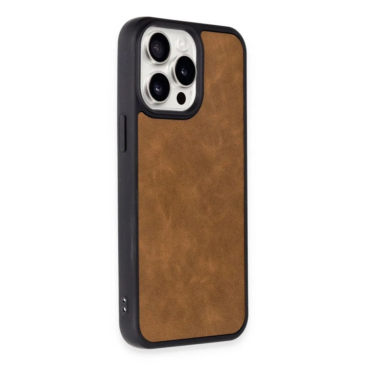 Apple İphone 15 Pro Max Kılıf Aras Deri Kapak - Taba görsel 2