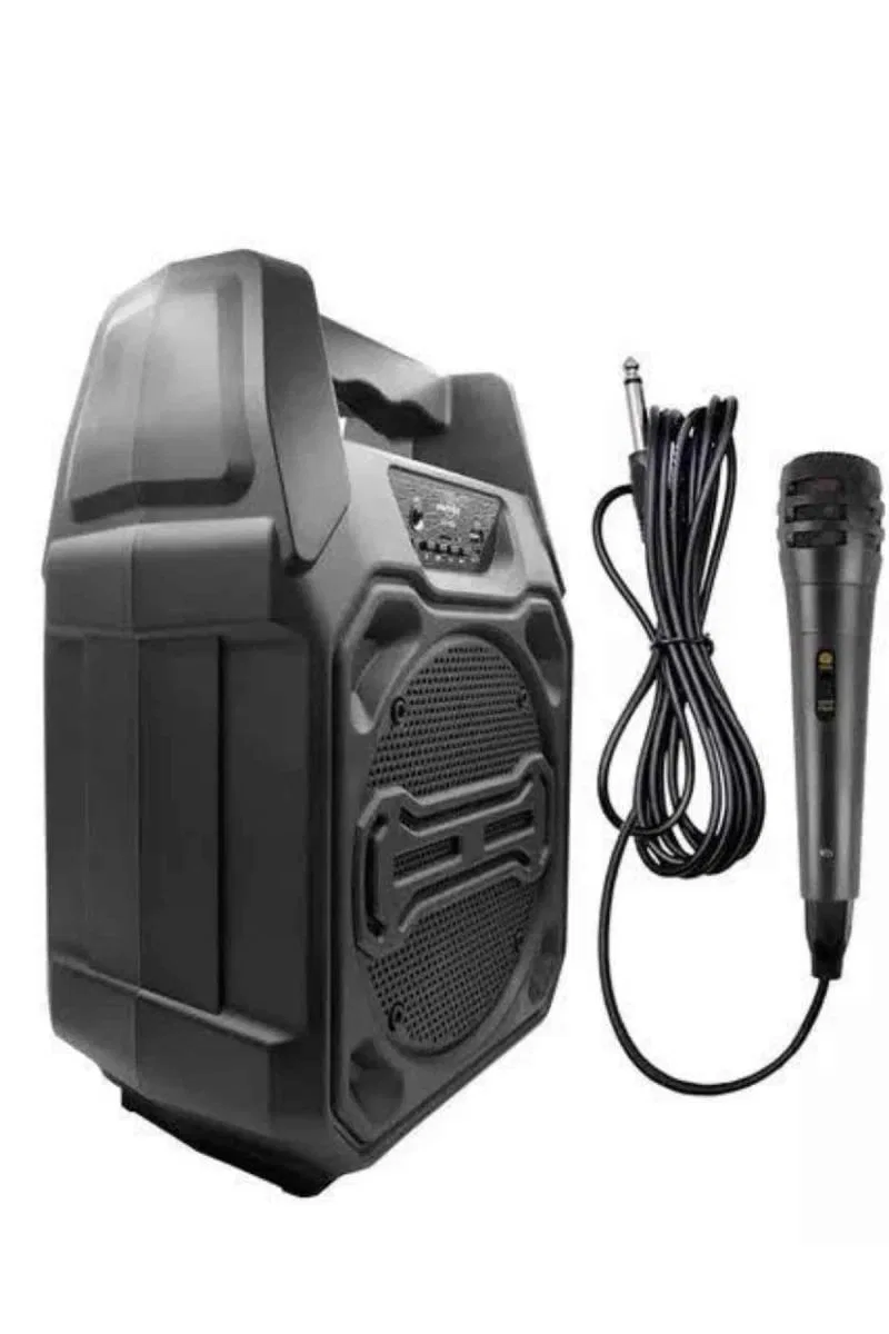 10w Güçlü Ses Performanslı Bluetooth Karaoke Hoparlörü görsel 3