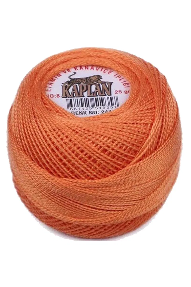 3 Adet Kaplan Etamin Ve Kanaviçe İpi 8 No Kod/Renk: 916 - 244 - 902 - Ryl görsel 3