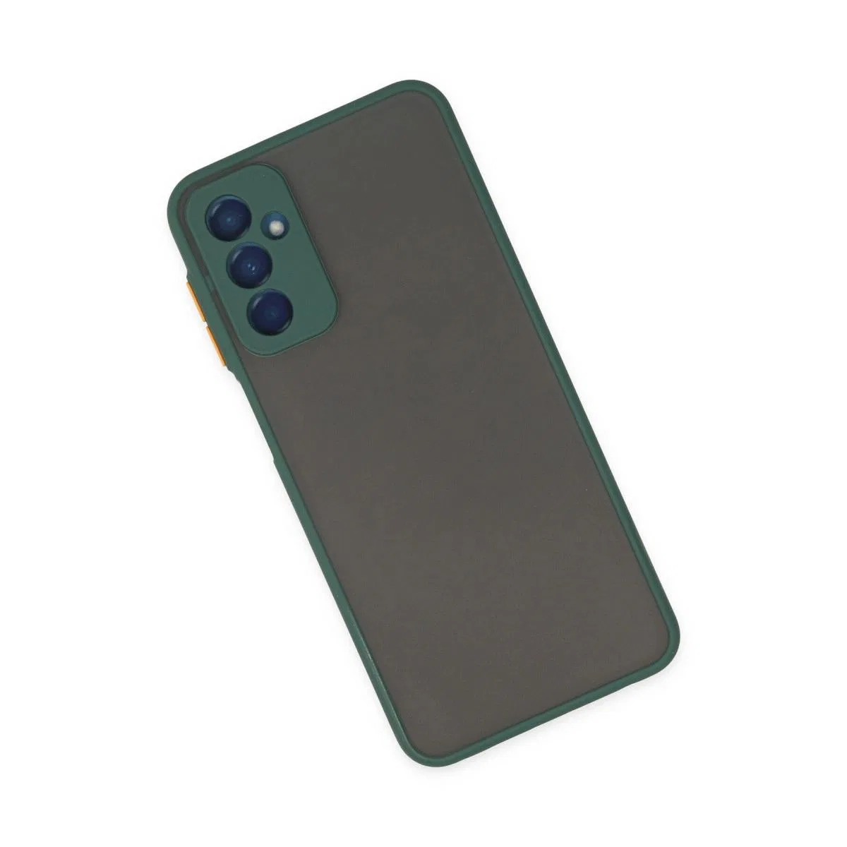 Samsung Galaxy M13 Kılıf Montreal Silikon Kapak - Yeşil görsel 2