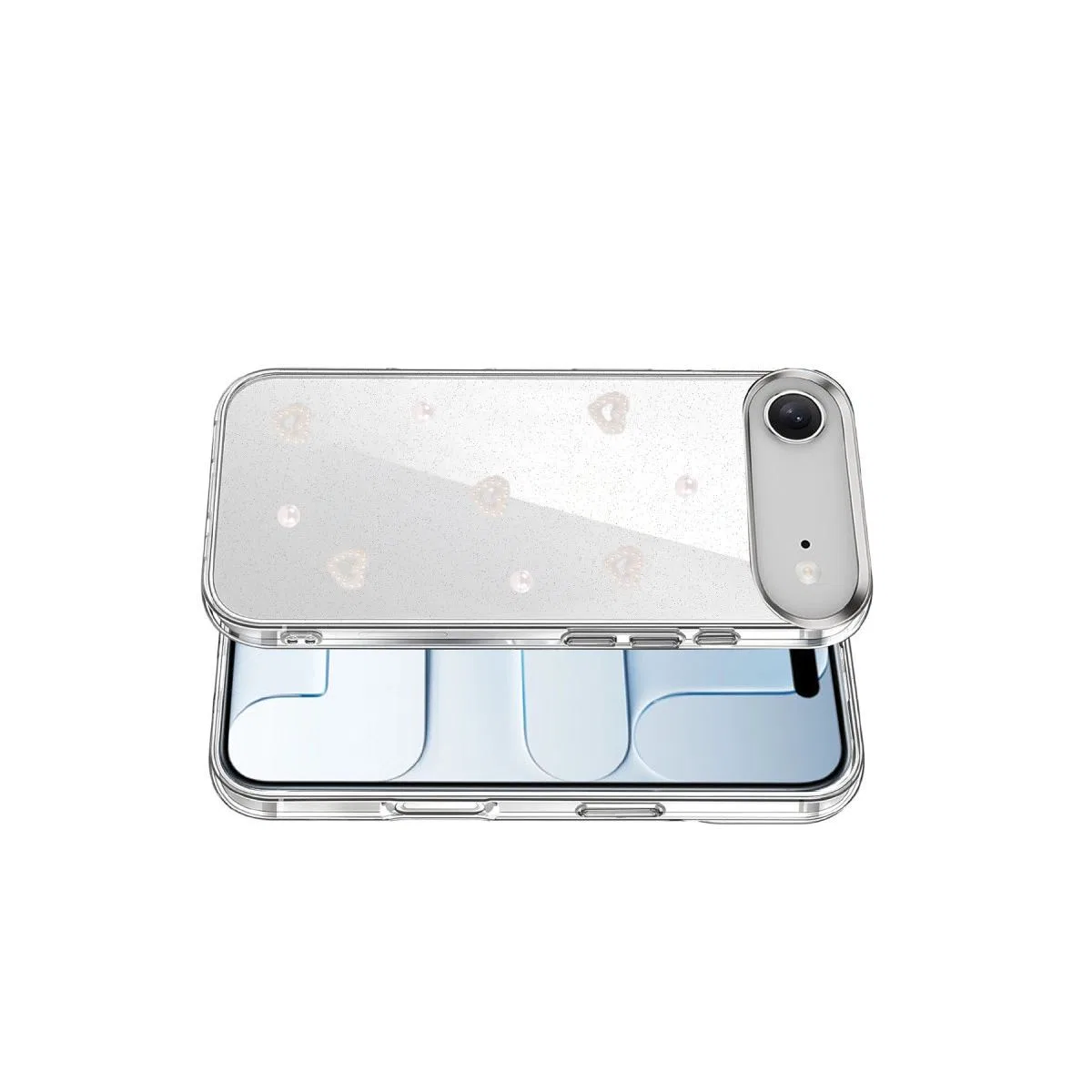 Apple İphone 17 Air Fiyonk Desenli Kapak - Desen 10 görsel 4