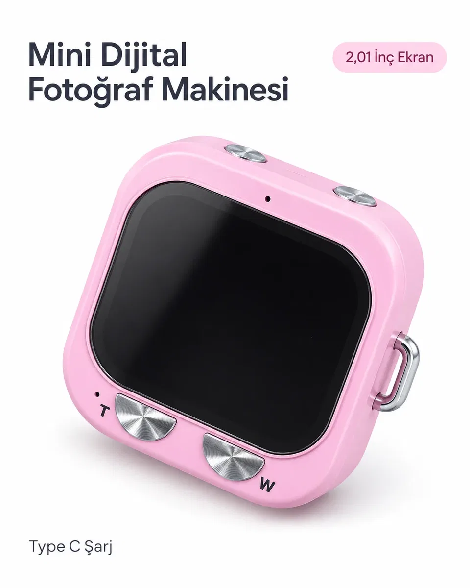 Mini Dijital Fotoğraf Makinesi