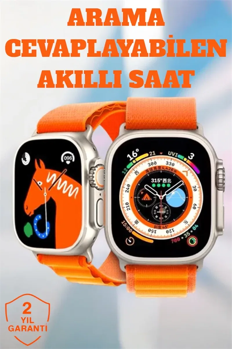 Uyku ve Nabız Takipli, Wireless Şarjlı Akıllı Saat Android ve iOS Uyumlu görsel 2