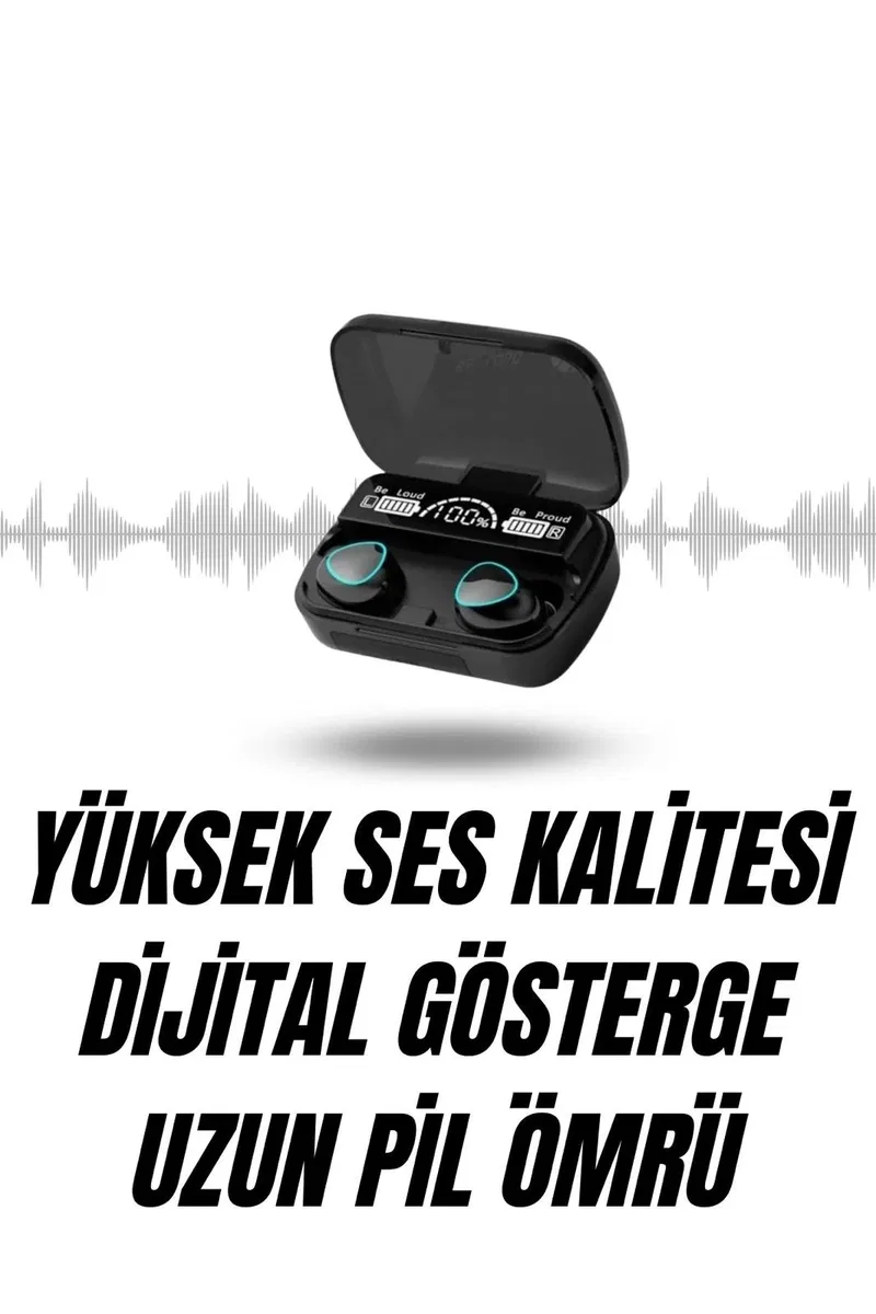 Kaliteli Akıllı Saat ve Kaliteli Bluetooth Kulaklık ANC Özelliği Uzun Pil Ömrü görsel 4