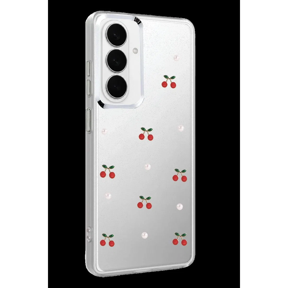 Samsung Galaxy S26 Plus Fiyonk Desenli Kapak - Desen 9 görsel 3