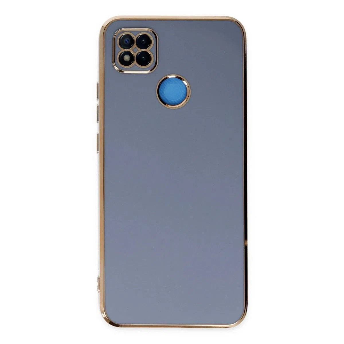 Xiaomi Redmi 9c Kılıf Volet Silikon - Mavi görsel 2