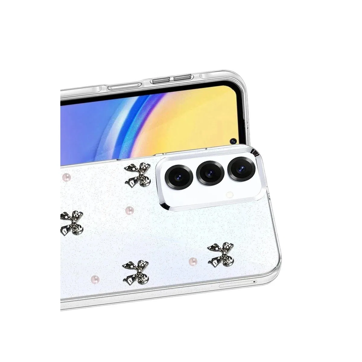 Samsung Galaxy A37 5g Fiyonk Desenli Kapak - Desen 8 görsel 2