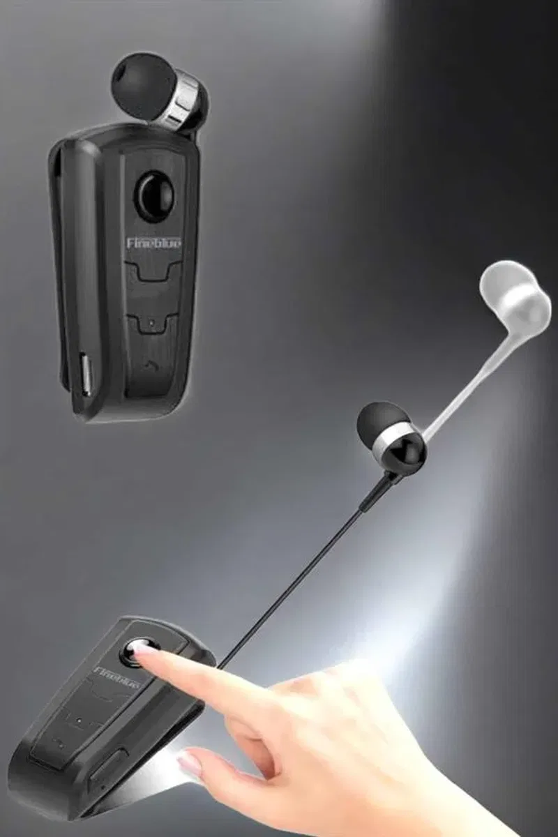 Makaralı Bluetooth Kulaklık Çağrı Cevaplama Kablolu Uzun Pil Ömrü görsel 4