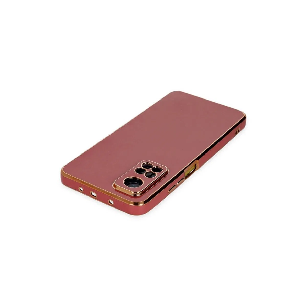 Xiaomi Mi 10t Kılıf Volet Silikon - Kırmızı görsel 4