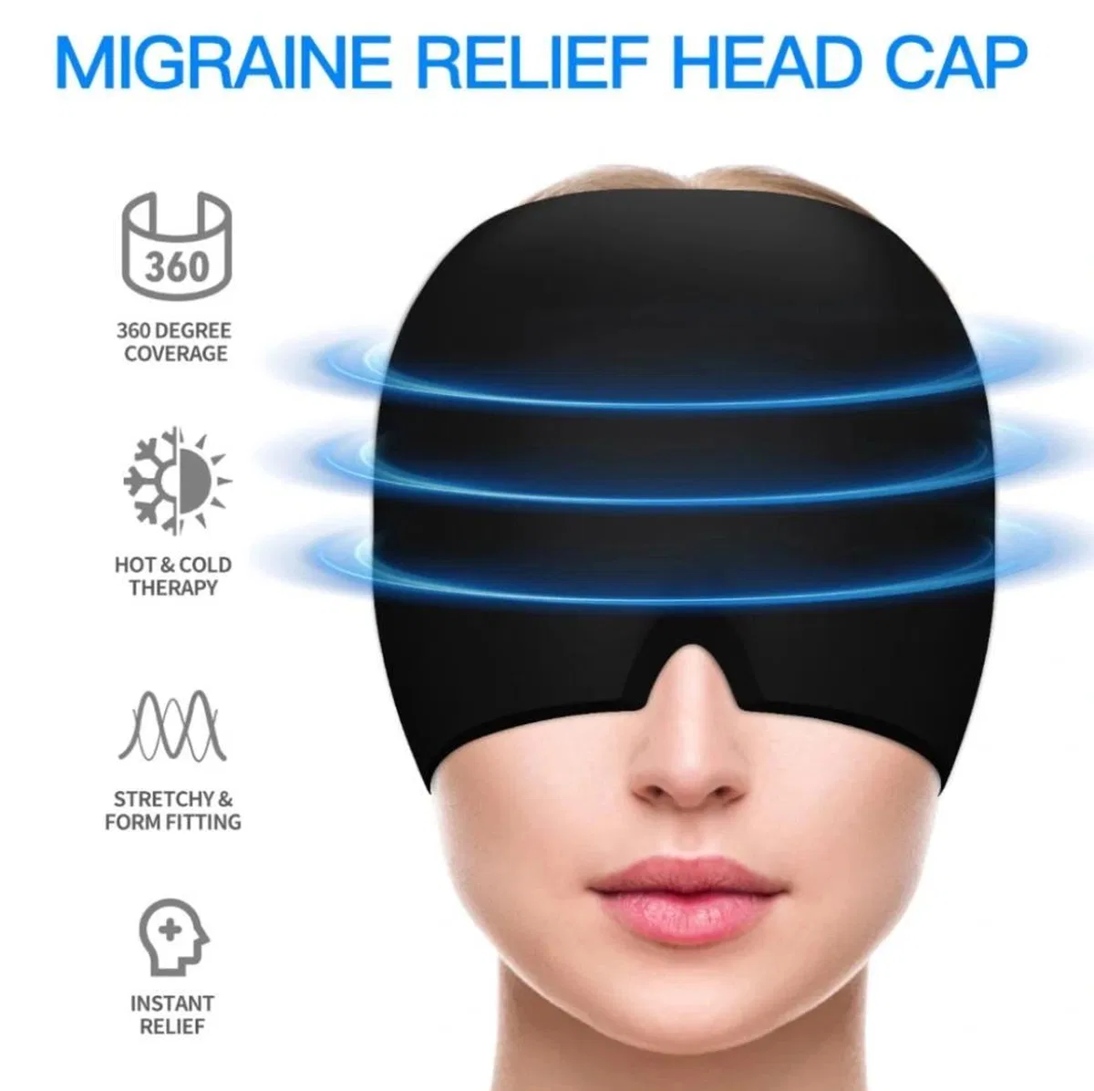 Miğren Ve Baş Ağrısı Giderici Maske
