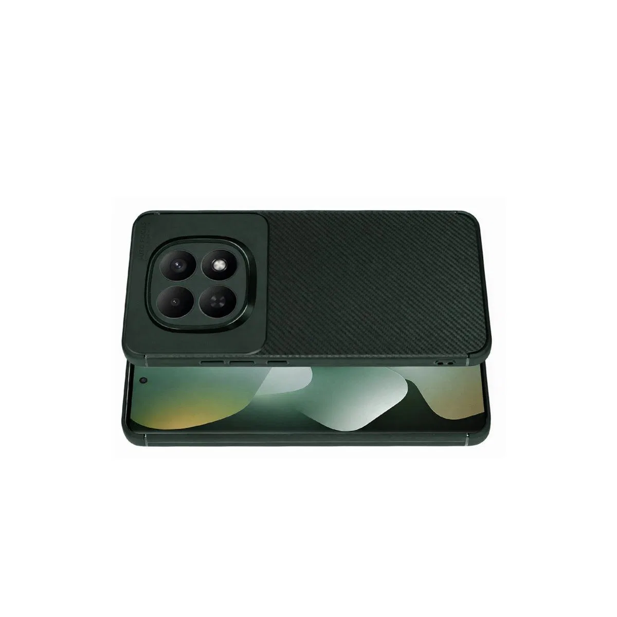 Xiaomi Redmi Note 15 Pro 5g Auto Focus Karbon Kapak - Koyu Yeşil görsel 3