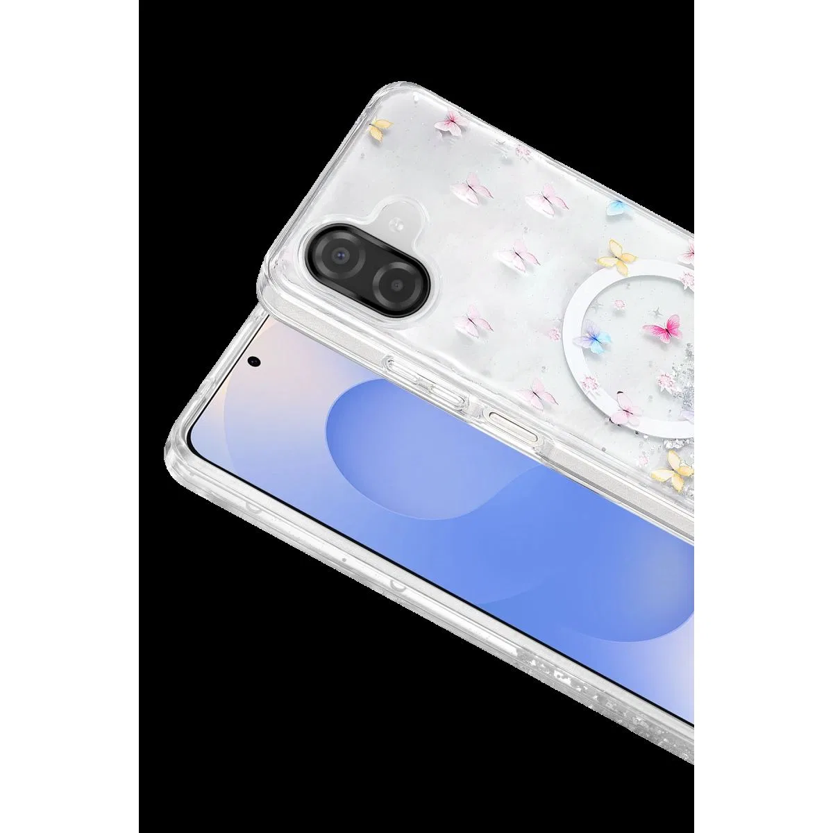 Onegif Samsung Galaxy A07 4g Misk Simli Magsafe Kapak - Desen 4 görsel 2