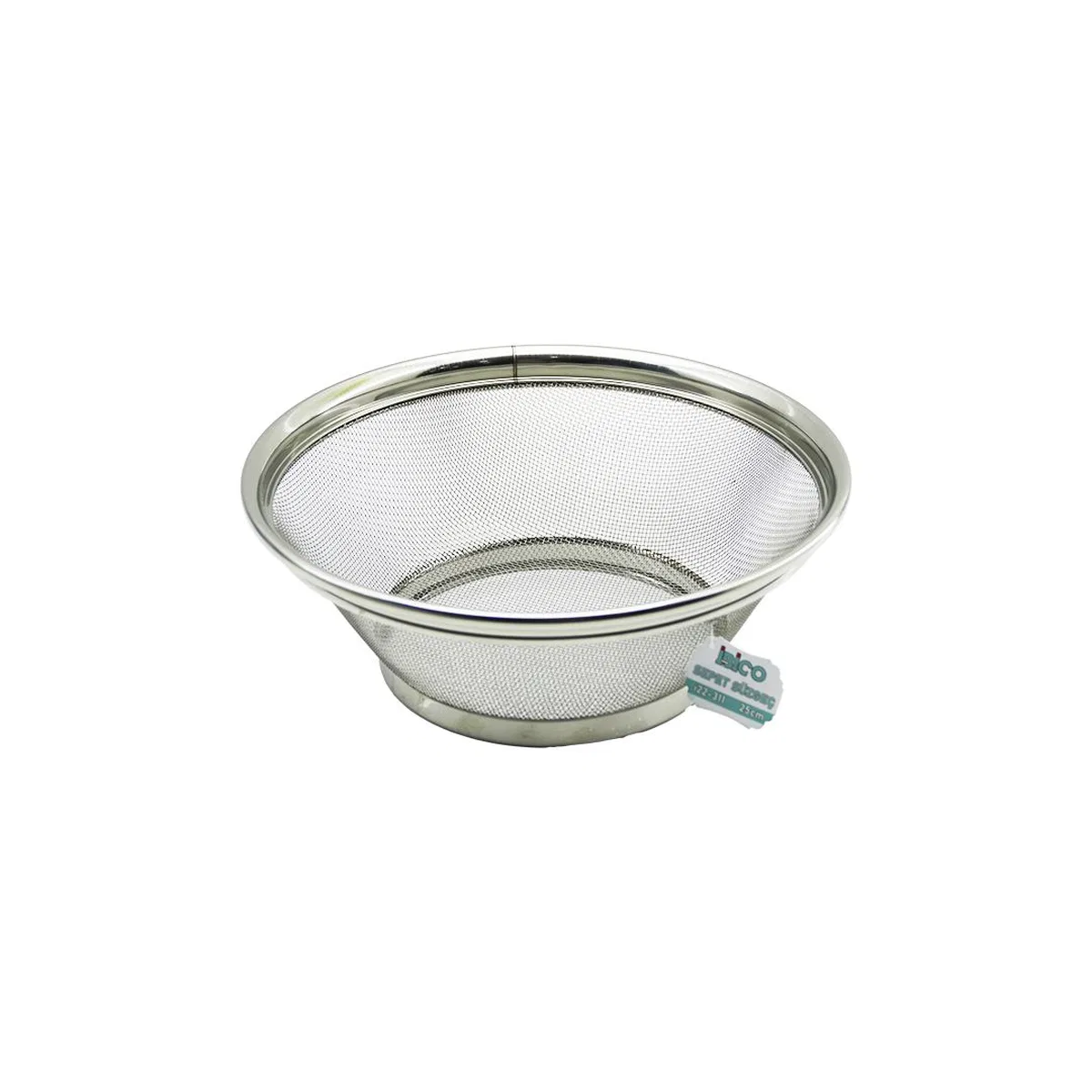 25 cm Tel Sepet Süzgeç (Kulpsuz) görsel 2