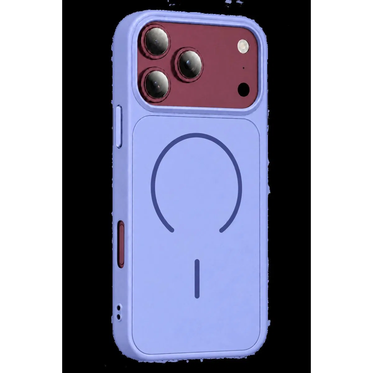 Apple İphone 18 Pro Azus Magsafe Kapak - Açık Mor