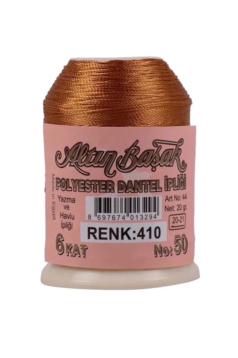 3 Adet Altınbaşak Oya ve Dantel İpi 20 gr - Royaleks - No: 410 - 112 - 707 görsel 3