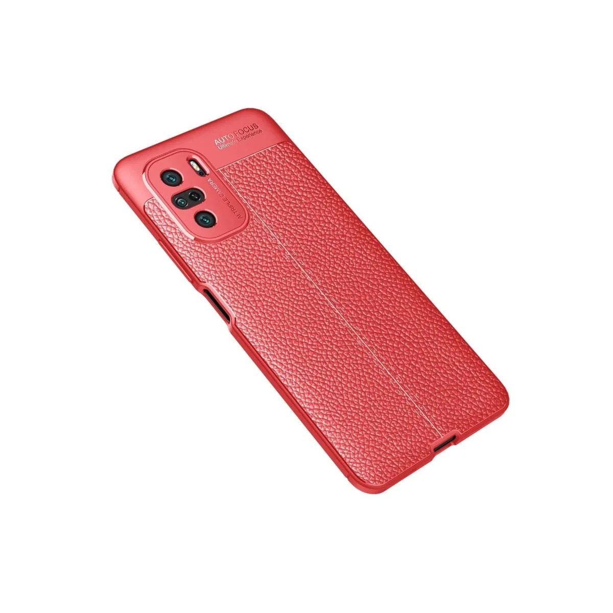 Xiaomi Poco F3 Kılıf Auto Focus Kapak - Kırmızı görsel 2