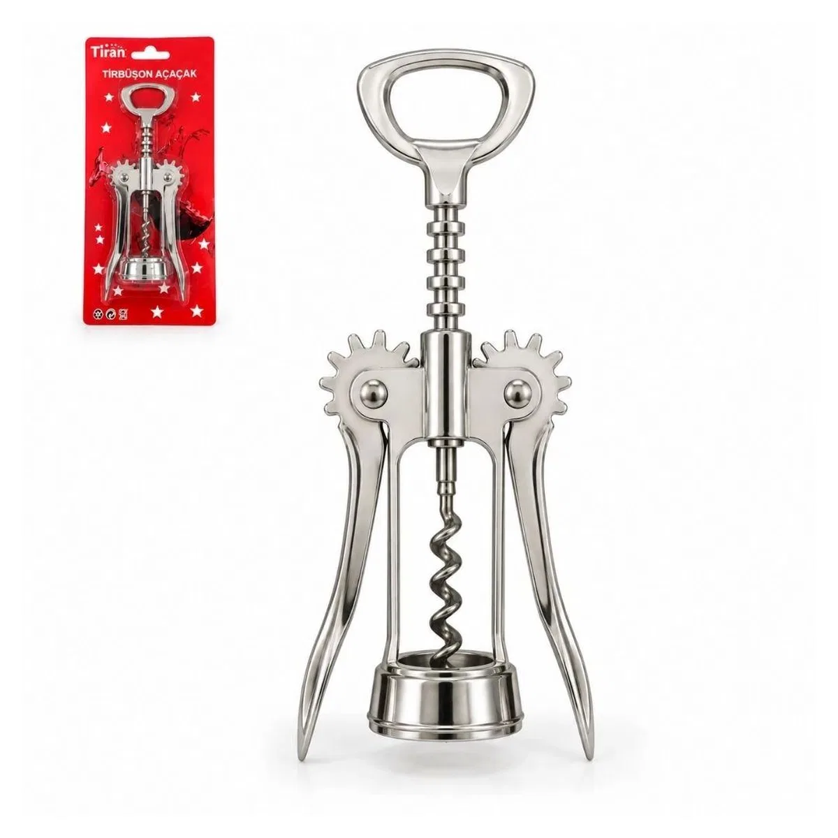 Metal Tirbuşon Açacak