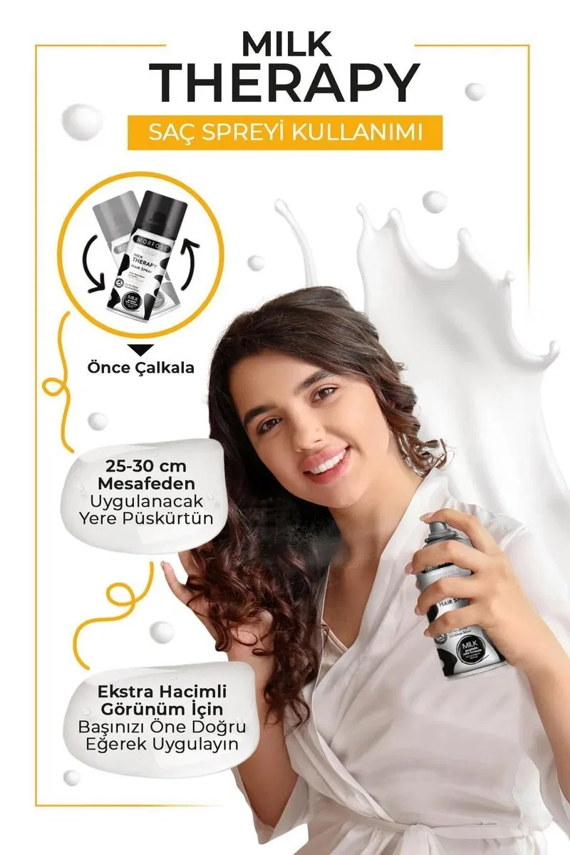 Milk Therapy Saç Spreyi 75 ML - Besleyici Koruyucu Etki - mrfs görsel 3