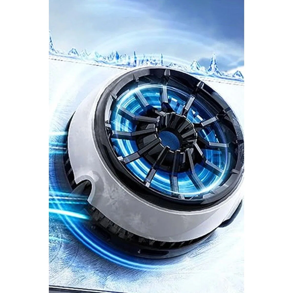Cx03 15w Radyatör Telefon Soğutucu Fan - Siyah görsel 3
