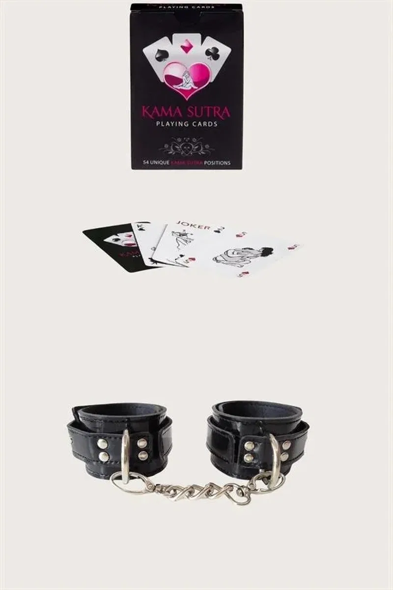 Görselli Oyun Kartı Kama Sutra Siyah Set görsel 2