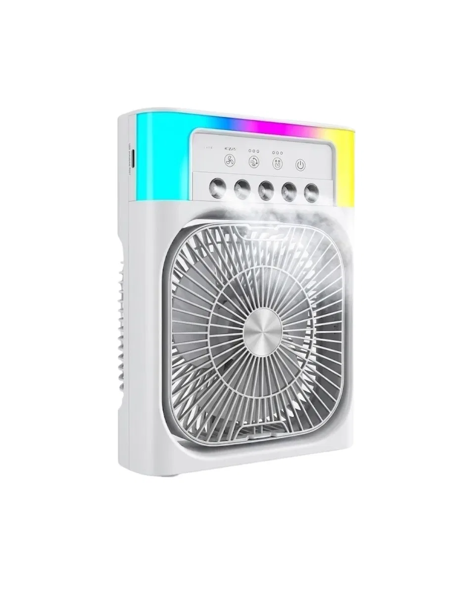 Su Buharlı Mini Klima Fan RGB Işıklı Taşınabilir Serinletici görsel 2