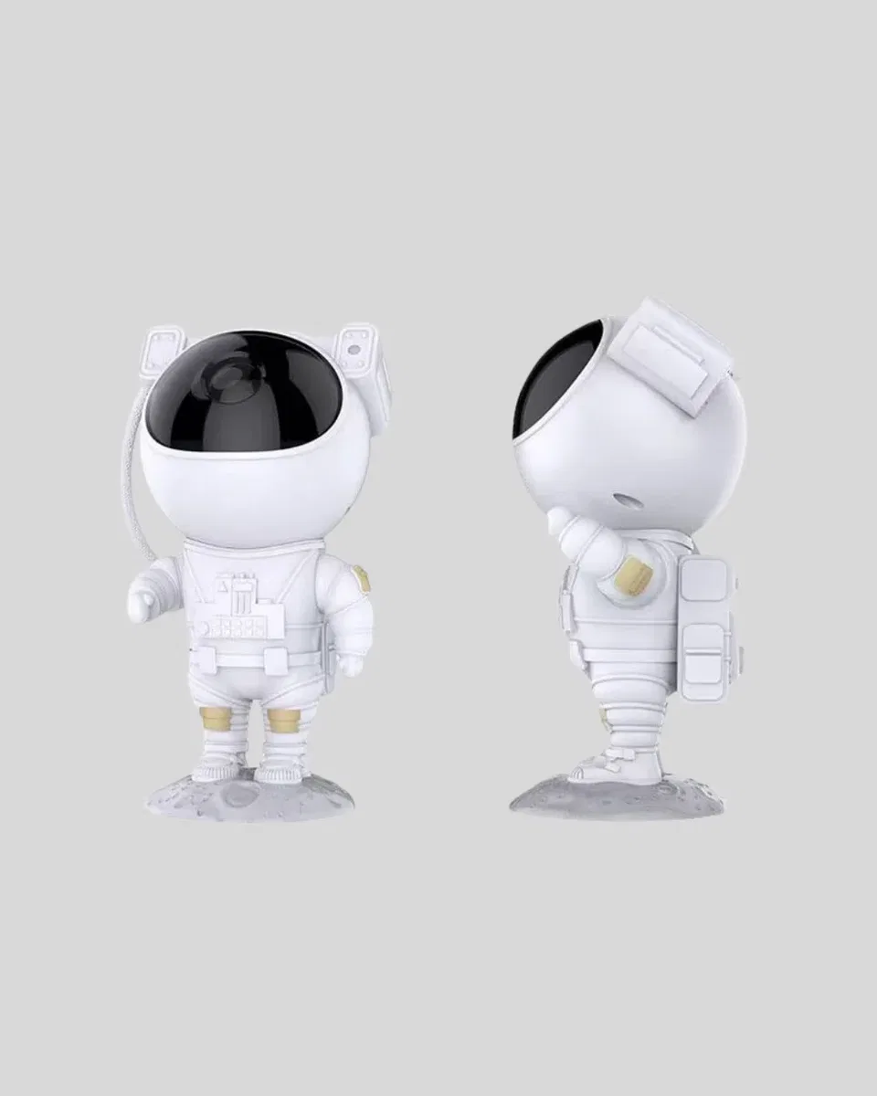 Astronot Projeksiyon Lambası Bluetooth Müzikli ve Uzaktan Kumandalı görsel 2