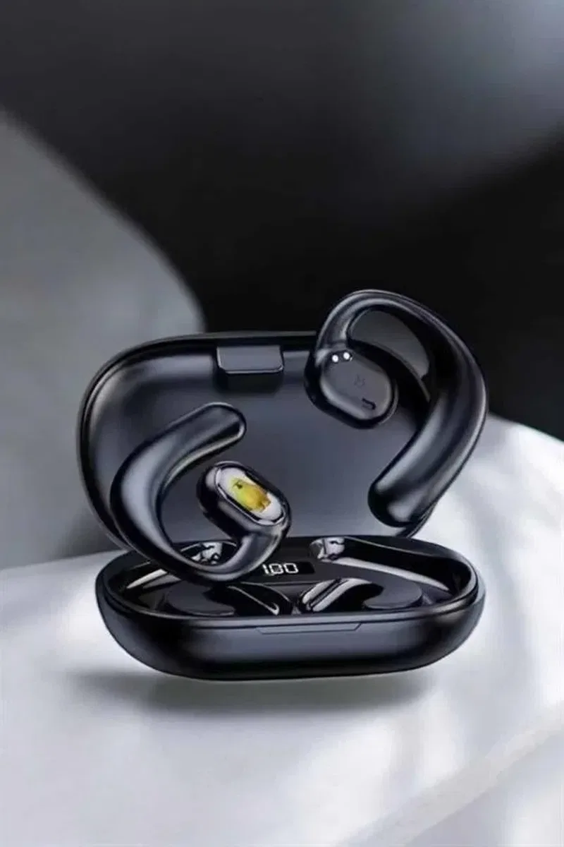 Bluetooth Kulaklık Dijital Göstergeli Uzun Pil Gürültü Önleyici Oyuncu Kulaklığı görsel 4