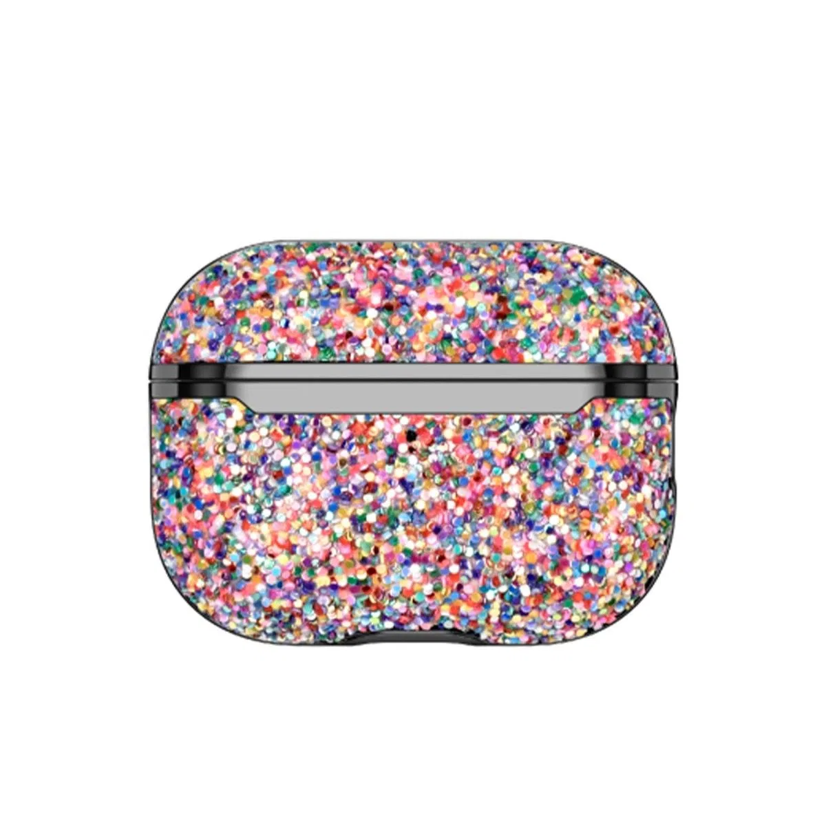 Onegif Apple Airpods 2 (2. nesil) Bright Simli Airpods Kapak - Gold görsel 2